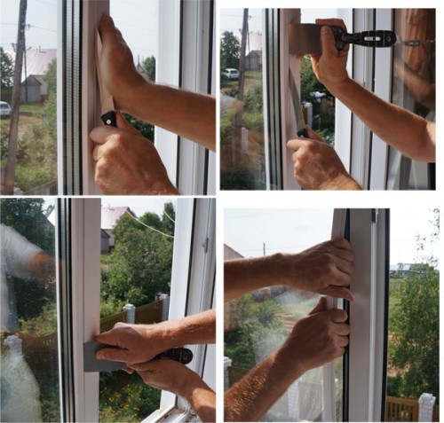 Как вытащить стеклопакет из пластикового окна