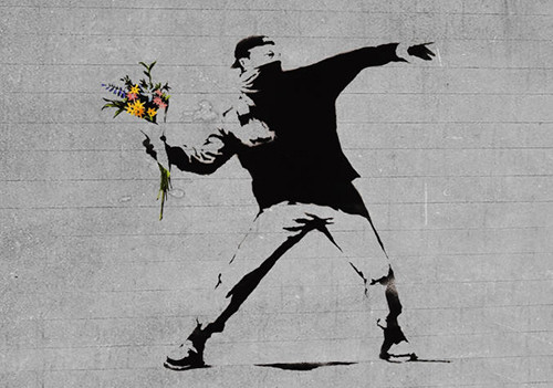 Bansky-Flower-Brick-Thrower.