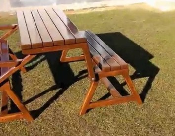 Как сделать скамейку для дачи
