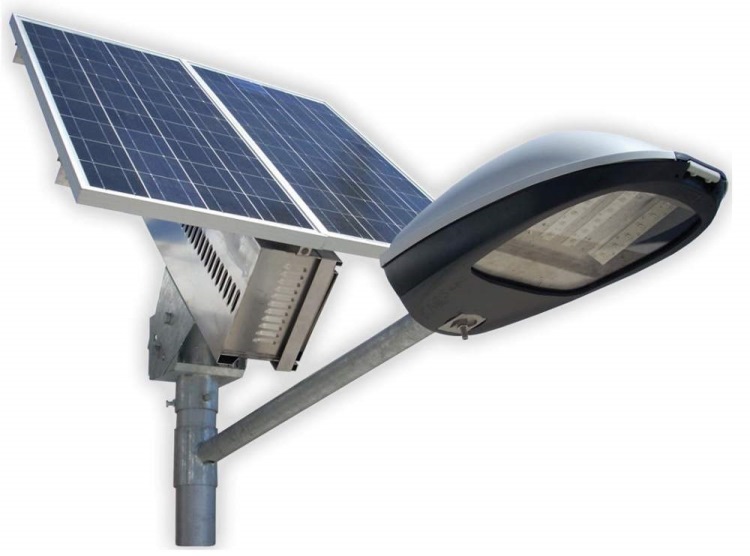 Уличное освещение на солнечных батареях: садовое, автономное
