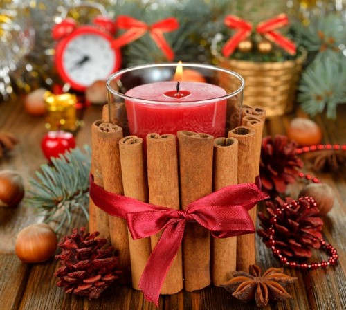 Christmas candle