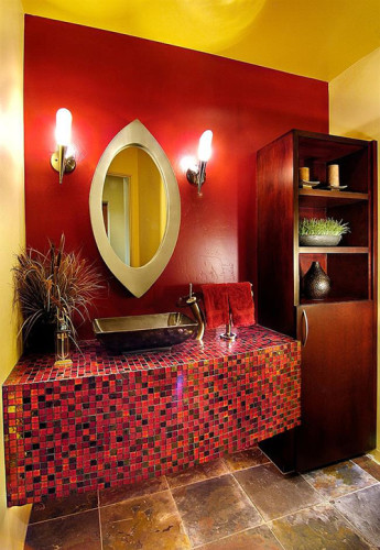 Red-brings-the-wow-factor-to-the-small-powder-room-Custom