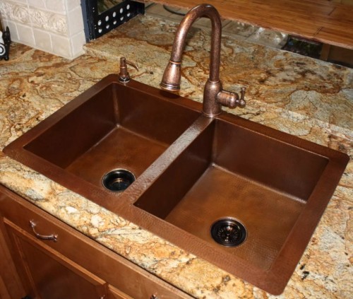 brončane dizalice 3 sudoper