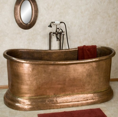 guindastes de bronze 5 banho